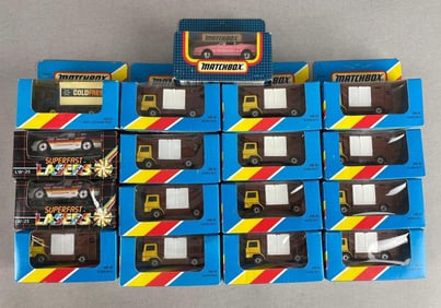 Group of Matchbox Die-Cast Vehicles
