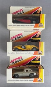 Set of 3 Zee Toys Grippers Classics Die-Cast Cars