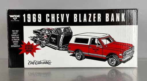 Ertl Wix Filters 1969 Chevy Blazer Die-Cast Bank