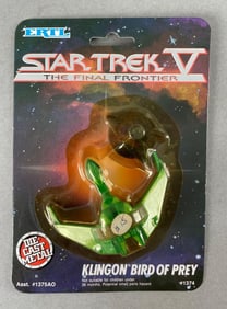 Ertl Star Trek V Final Frontier Klingon Bird of Prey Die-Cast Spacecraft