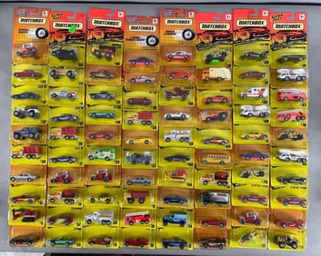 Group of Matchbox Die-Cast Vehicles