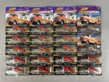 Group of Johnny Lightning Showstoppers Die-Cast Vehicles