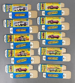 Group of 10 Matchbox Type G Boxes