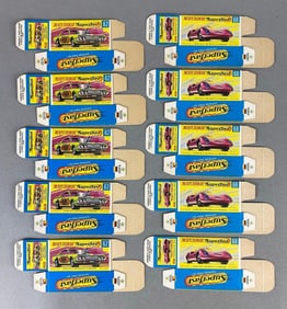 Group of 10 Matchbox Type G Boxes