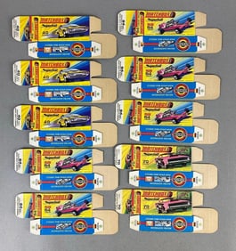 Group of 10 Matchbox Type H Boxes