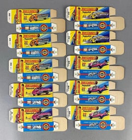 Group of 10 Matchbox Type H Boxes