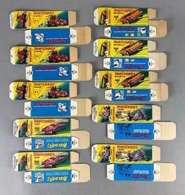 Group of 10 Matchbox Type I Boxes