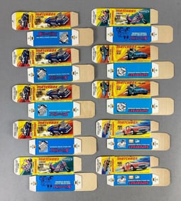 Group of 10 Matchbox Type I Boxes