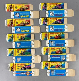 Group of 10 Matchbox Type I Boxes