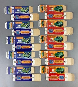 Group of 10 Matchbox Type J Boxes