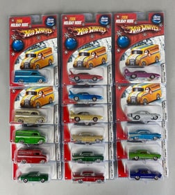 Group of 2006 Mattel Hot Wheels Limited Edition Holiday Rods
