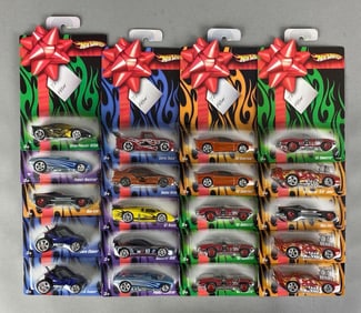 Group of 20 Mattel Hot Wheels Gift Card Cars
