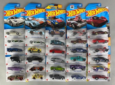 Group 30 of Mattel Hot Wheels Die-Cast Cars