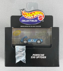 1998 Mattel Hot Wheels Collectibles Porsche 550 Spyder