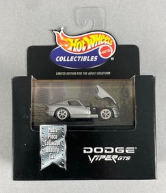 1998 Mattel Hot Wheels Collectibles Dodge Viper GTS