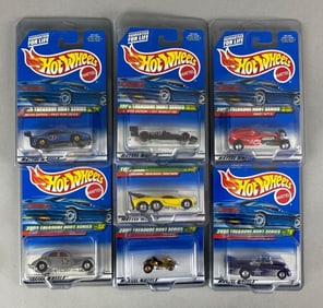 Group of 7 Mattel Hot Wheels Treasure Hunt Series Cars