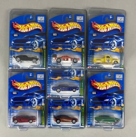 Group of 7 Mattel Hot Wheels Treasure Hunt Series Cars