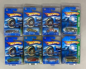 Group of 8 Mattel Hot Wheels Treasure Hunt Series Cars