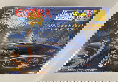 Limited Edition Revell Monogram Elvira 1958 Thunderbird Model Kit