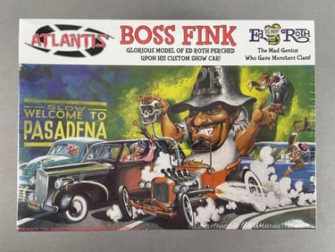 Atlantis Ed Big Daddy Roth Boss Fink Model Kit