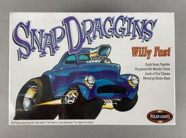 Polar Lights Snap Draggins Willy Fast Model Kit