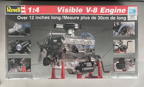 Revell Visible V-8 Engine Model Kit