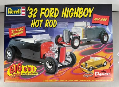 Revell 1932 Ford Highboy Hot Rod 3 'N 1 Model Kit