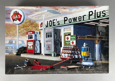 MRC Joes Power Plus Service Station Model Kit