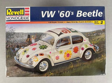 Revell Monogram 1960s VW Beetle Model Kit