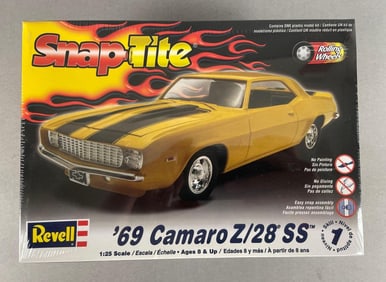 Revell SnapTite 1969 Chevy Camaro Z/28 SS Model Kit