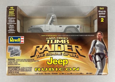Revell Lara Croft Tomb Raider Jeep Rubicon Metal Body Model Kit