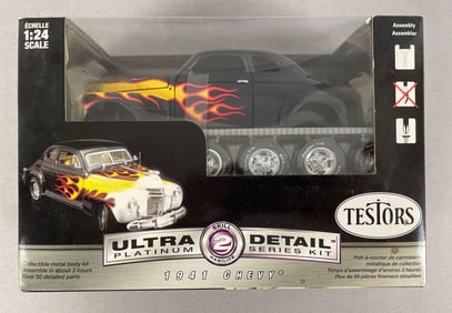 Testors Ultra Detail 1941 Chevy Platinum Series Model Kit