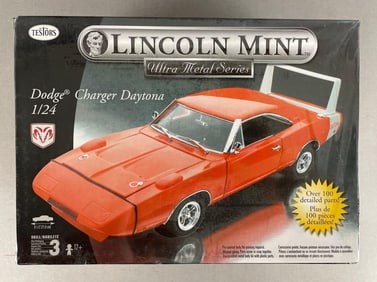 Testors Lincoln Mint Ultra Metal Series Dodge Charger Daytona Model Kit