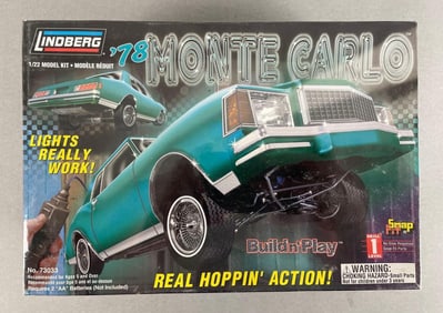 Lindberg Snap Fit 1978 Monte Carlo Model Kit