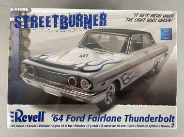 Revell Street Burner 1964 Ford Fairlane Thunderbolt Model Kit