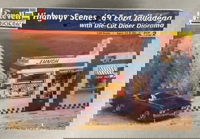 Revell Highway Scenes 1969 Ford Talladega Model Kit