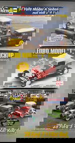 Group of Ford Early Model Hot Rod Model Kits