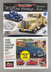 Group of 2 Early Ford Pickup Truck Model Kits