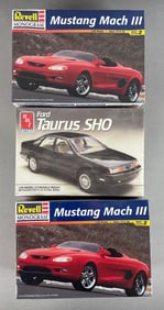 Group of Revell Monogram Mustang Mach III Model Kits and More