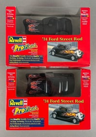 Group of 2 Revell Pro Finish 1934 Ford Street Rod Model Kits