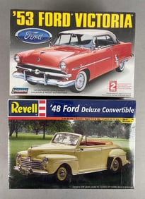 Group of 2 Classic Ford Car Model Kits