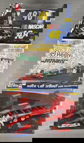 Group of Race Car Model Kits