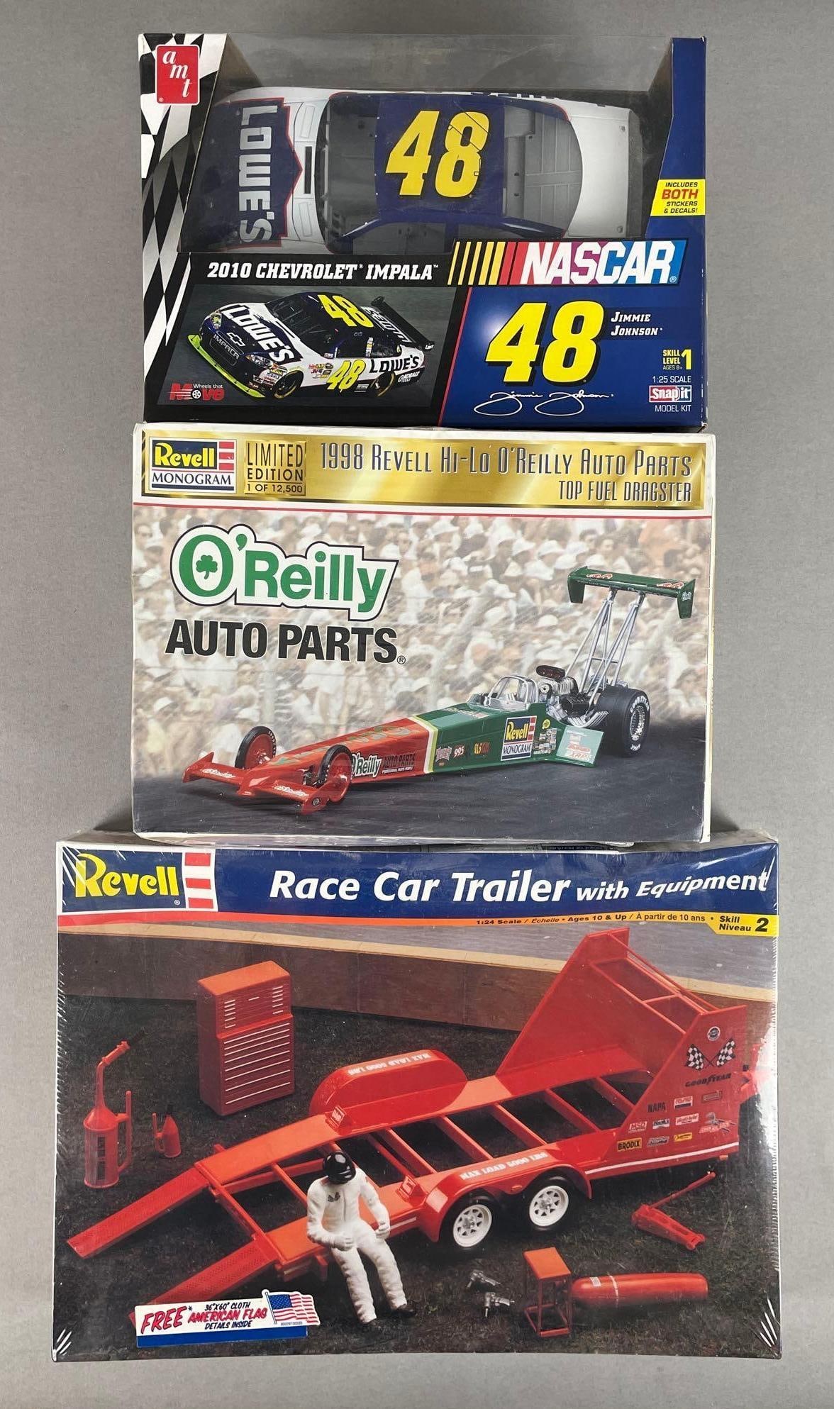 Group of Race Car Model Kits (1 of 3)