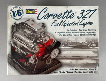 Revell Corvette 327 Fuep Injection Engine Model Kit