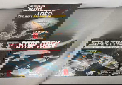 Group of AMT Ertl Star Trek USS Enterprise Model Kits
