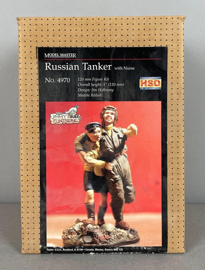 Testors Model Master Russian Tanker with Nurse Figure Kit (1 of 2)