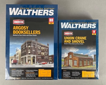 Group of 2 Model Railroad Building Kits