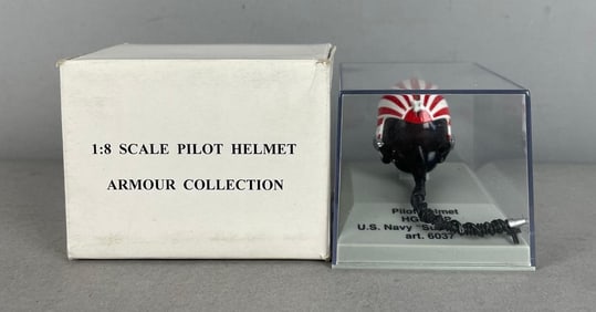 Armour Collection U.S. Navy Sundowners Die-Cast Pilot Helmet