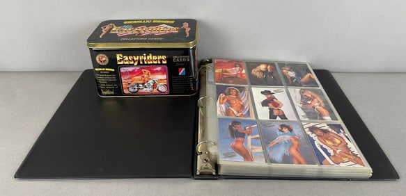 Group of Nude Female Trading Cards and More