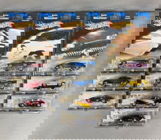 Group of 10 Mattel Hot Wheels Auto Milestones Die-Cast Cars